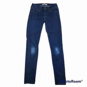 Levi's 711 Skinny Dark Wash Ladies Jeans 25